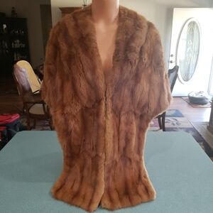 Brown Mink Stole